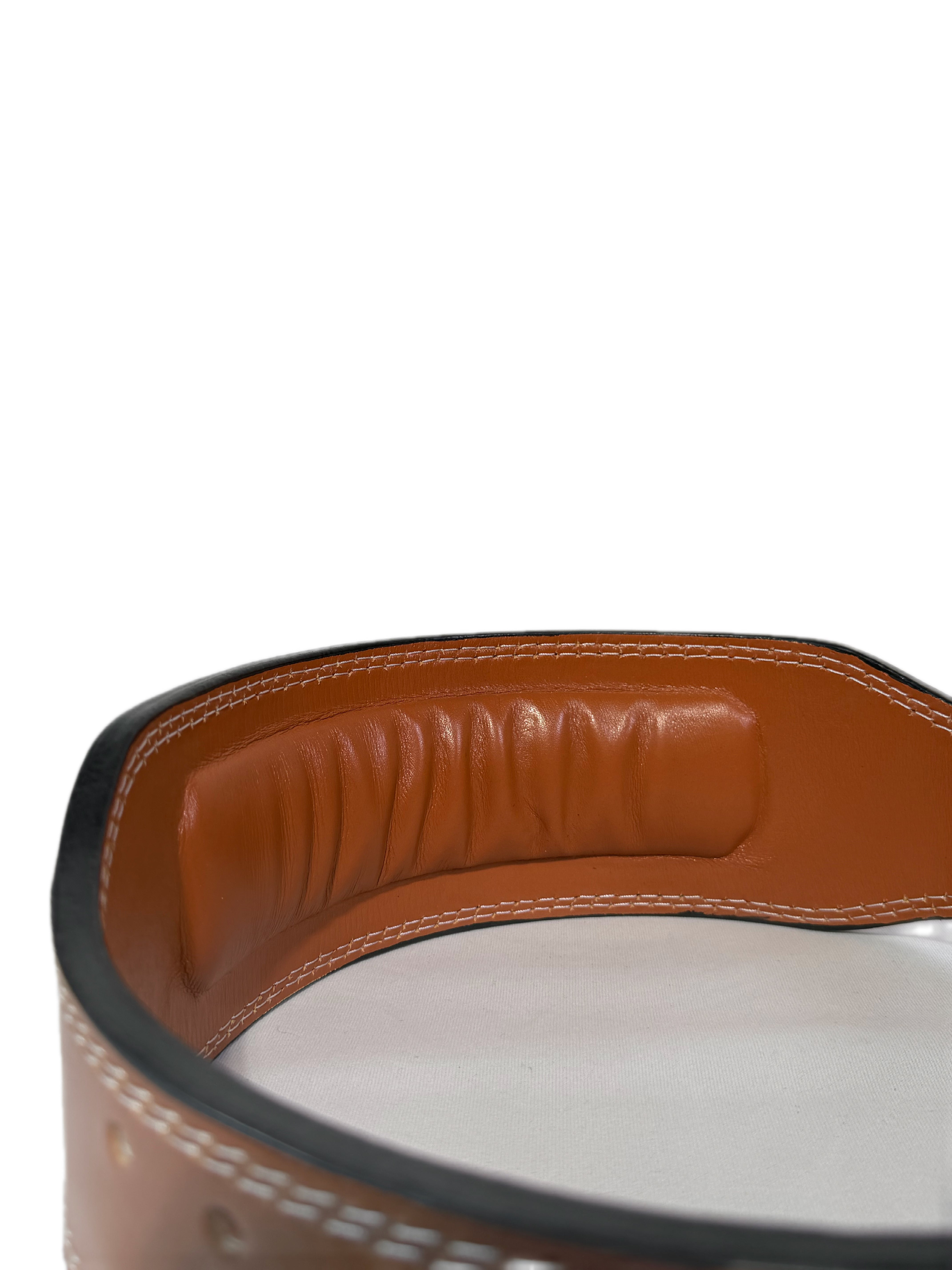 Tan Brown Prong Weightlifting Belt