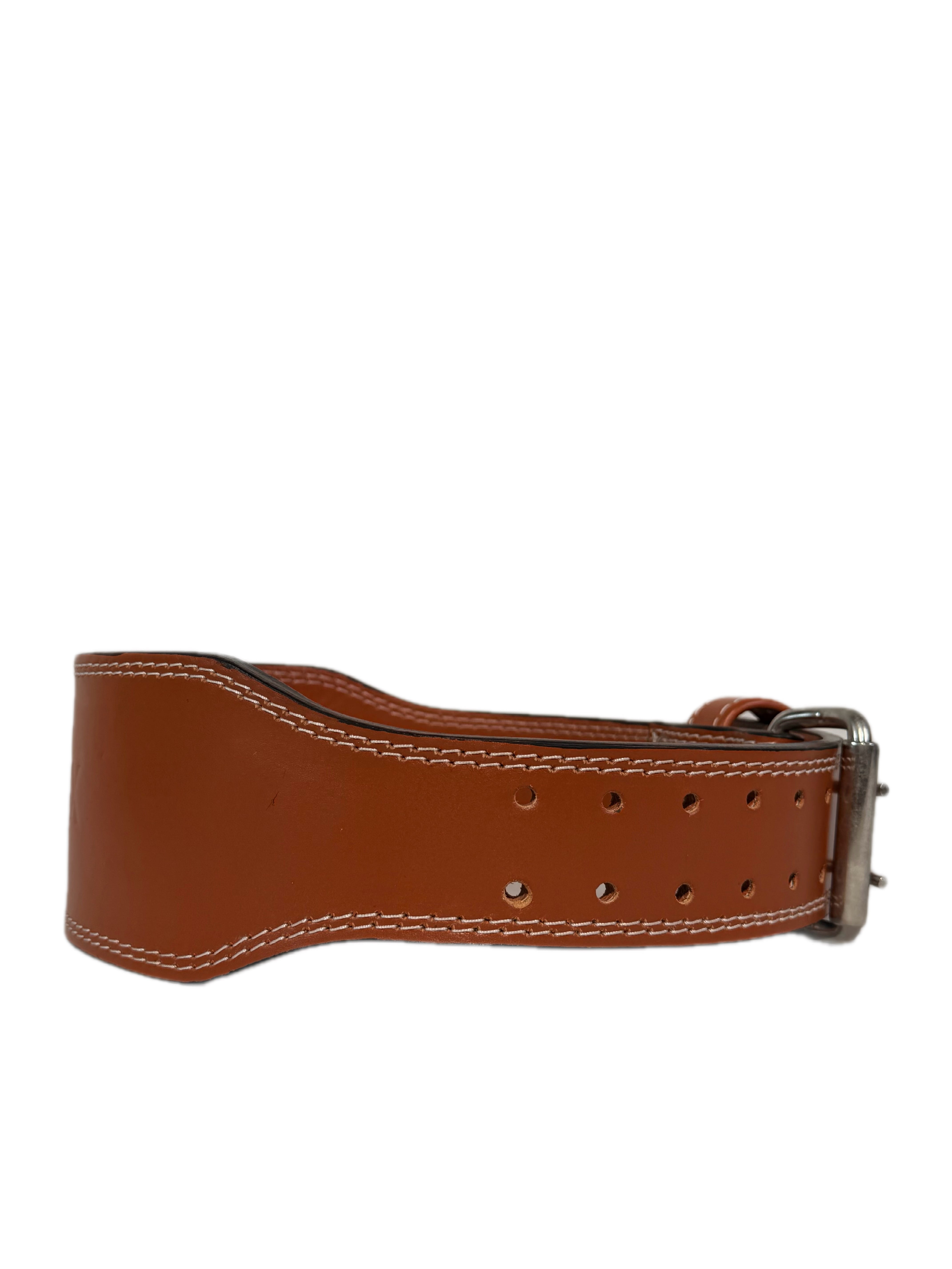 Tan Brown Prong Weightlifting Belt