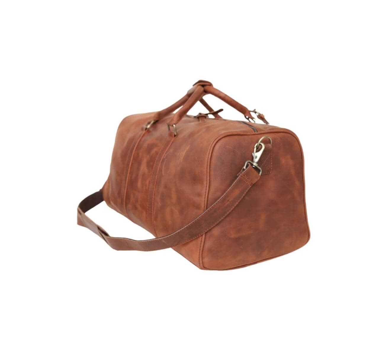 Travel Bag - Handstitched 100% Original Cowhide Leather